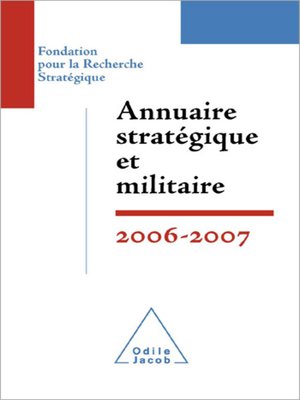 cover image of Annuaire stratégique et militaire 2006-2007